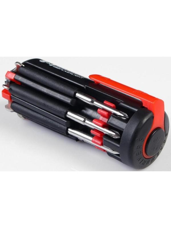 Фонарь многофункциональный, мультитул 8 в 1 