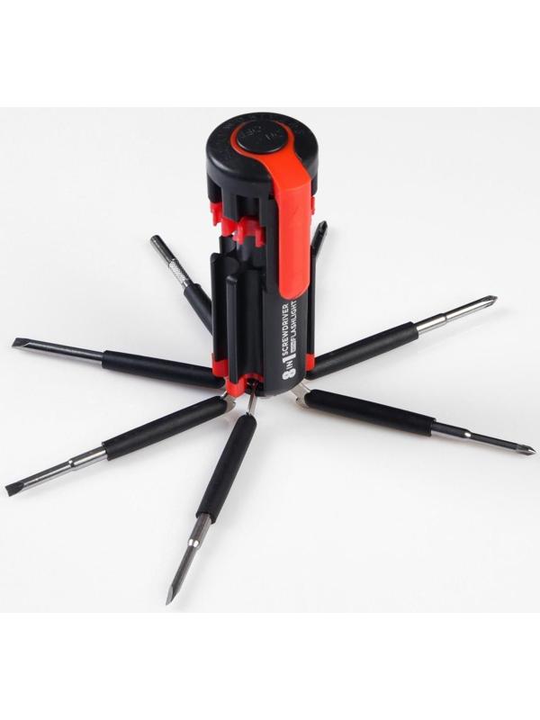 Фонарь многофункциональный, мультитул 8 в 1 