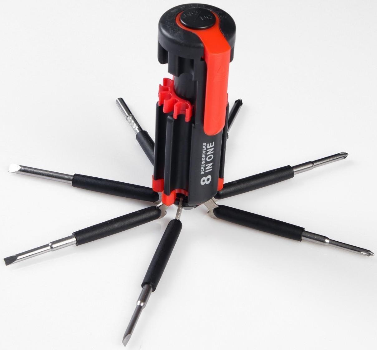 Фонарь многофункциональный, мультитул 8 в 1 