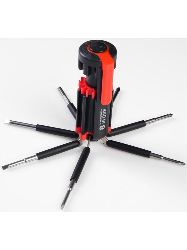 Фонарь многофункциональный, мультитул 8 в 1 