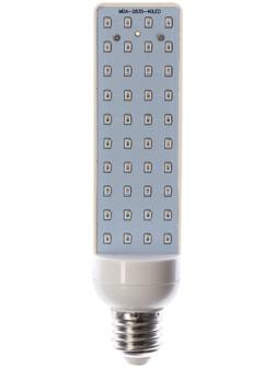 Фитолампа светодиодная Luazon, E27, 8 Вт, IP44, 220 В, биколорная