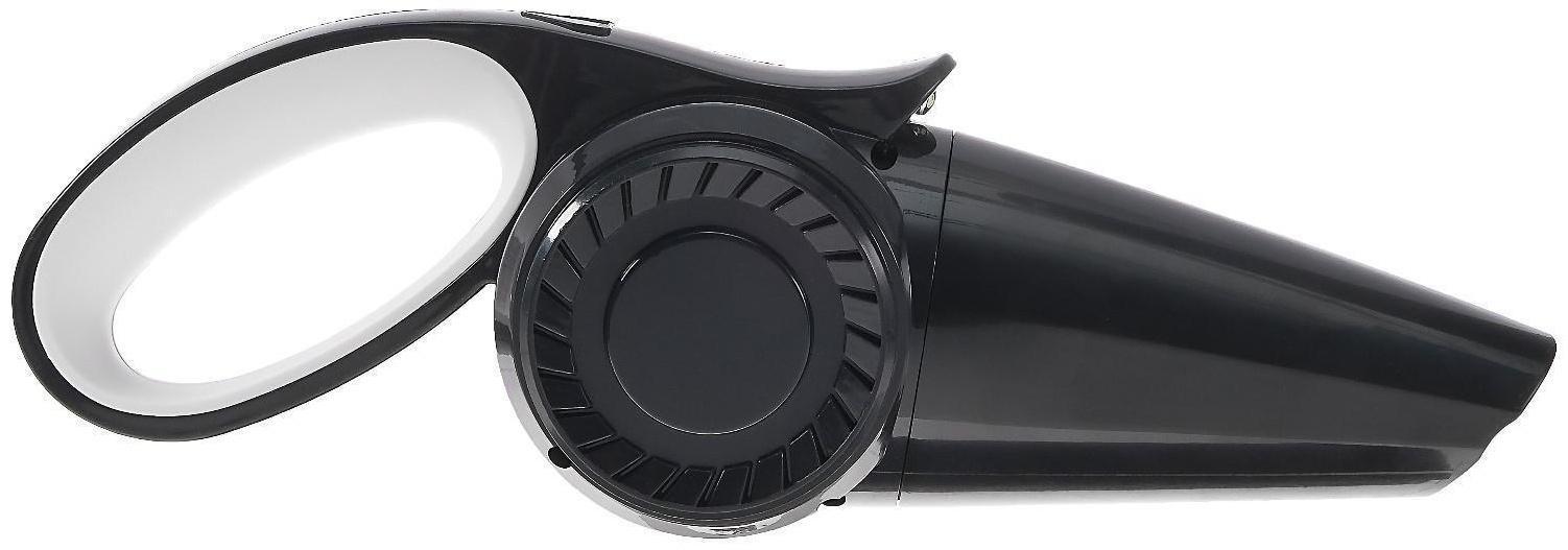 Пылесос автомобильный CARTAGE TURBO, беспроводной, 120 Вт, 12 В, LED подсветка, черный