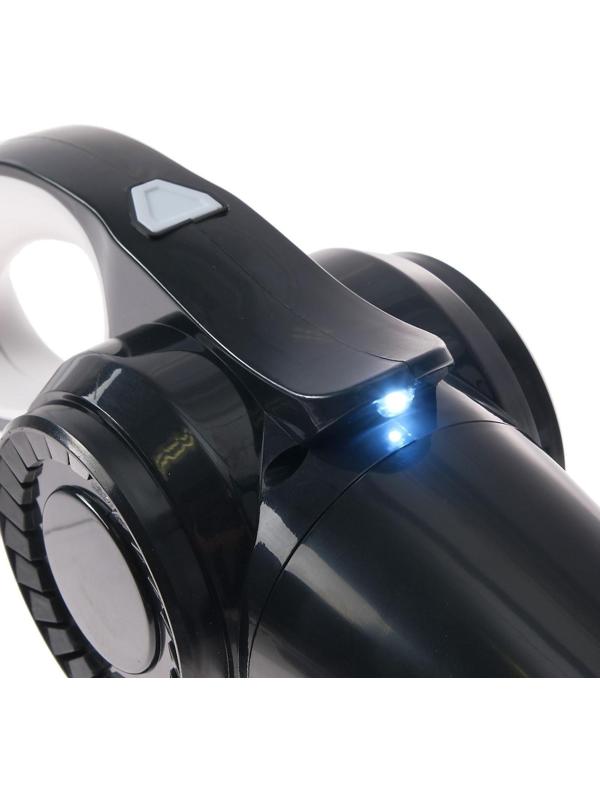 Пылесос автомобильный CARTAGE TURBO, беспроводной, 120 Вт, 12 В, LED подсветка, черный