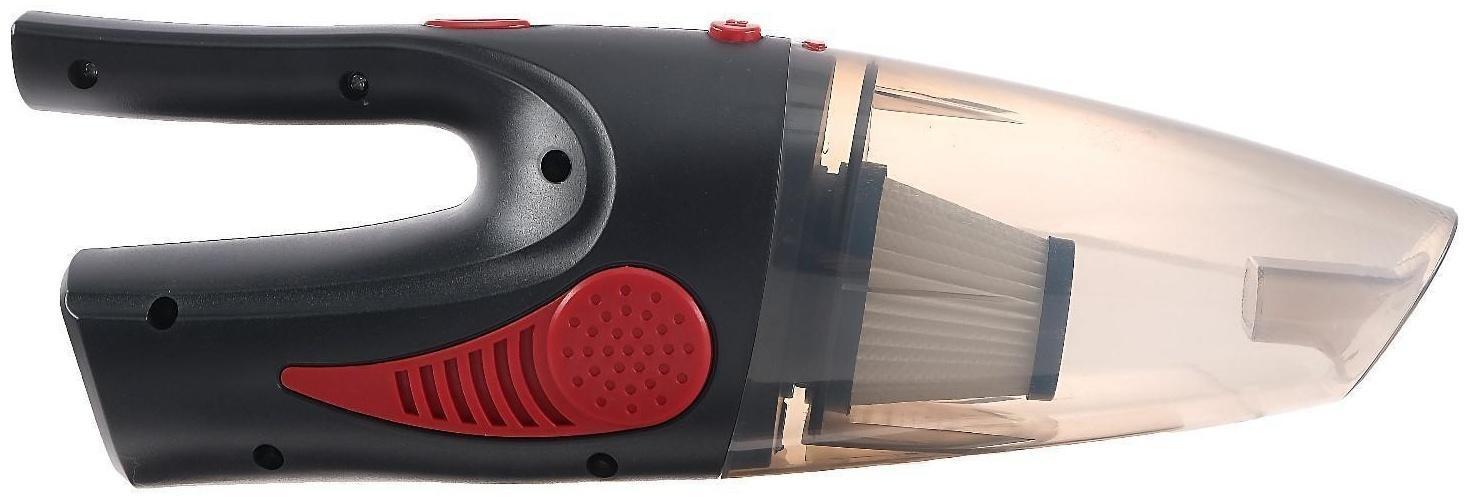 Пылесос автомобильный CARTAGE, 5 насадок, 140 Вт, 12 В, черный