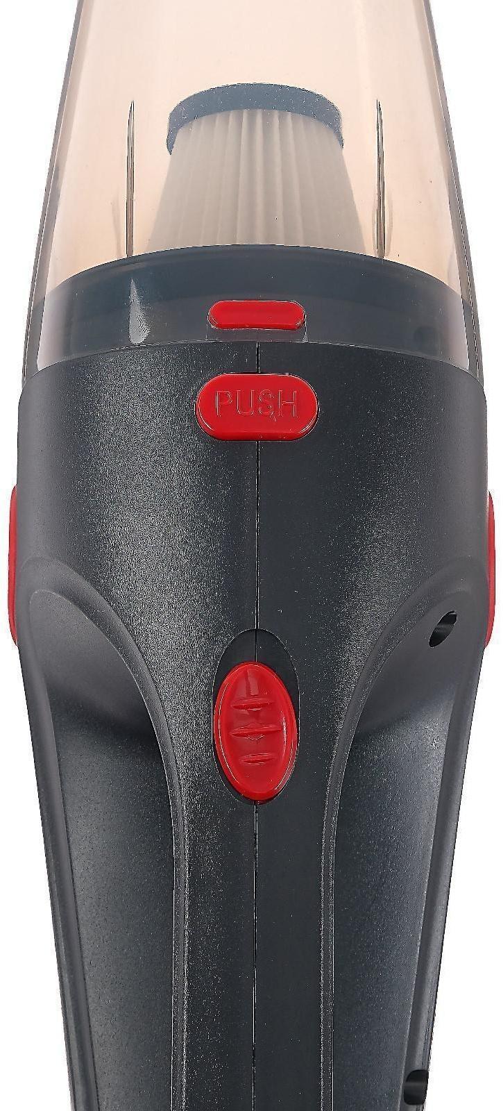 Пылесос автомобильный CARTAGE, 5 насадок, 140 Вт, 12 В, черный