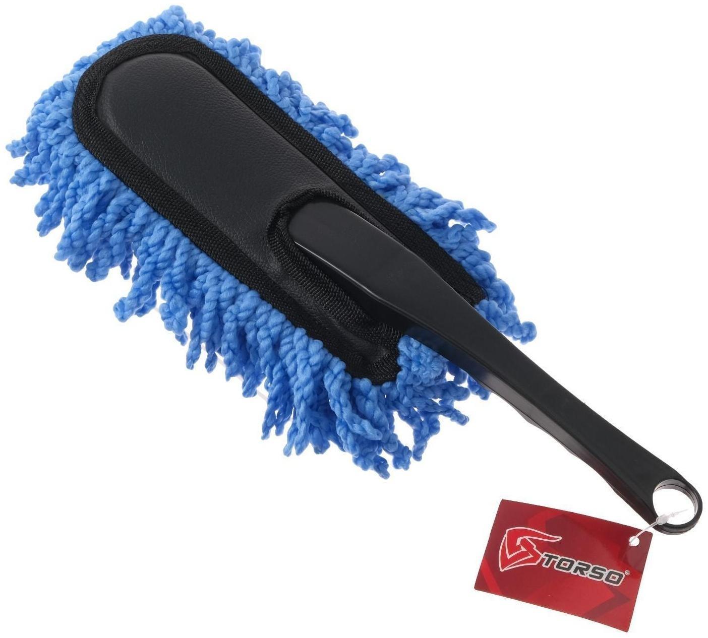 Щётка TORSO для удаления пыли, автомобильная 33 см, микс