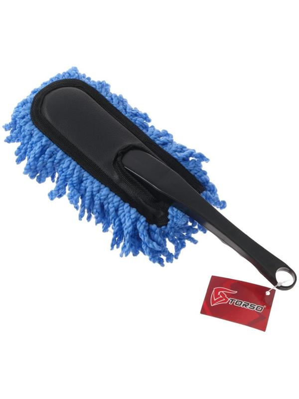 Щётка TORSO для удаления пыли, автомобильная 33 см, микс