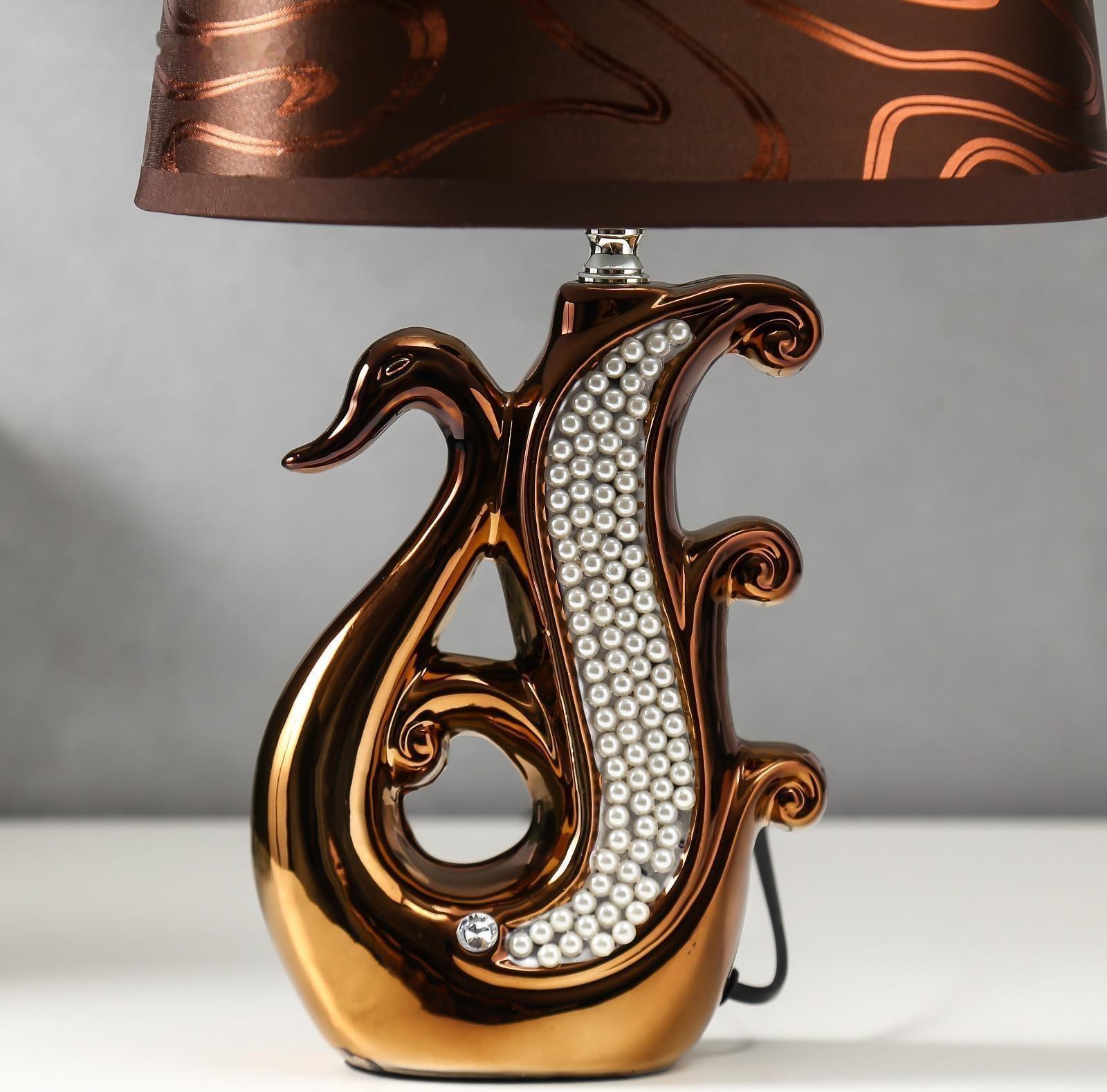 Лампа настольная 16275/1 Е14 40Вт золото 18х24,5х37,5 см