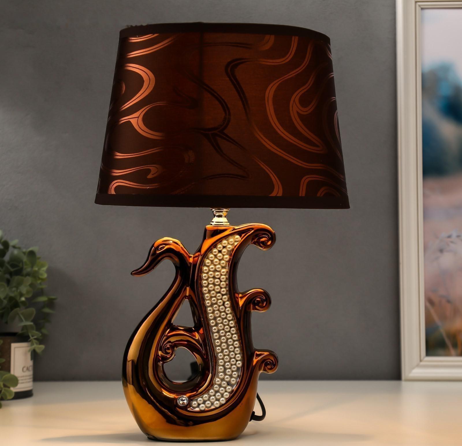 Лампа настольная 16275/1 Е14 40Вт золото 18х24,5х37,5 см