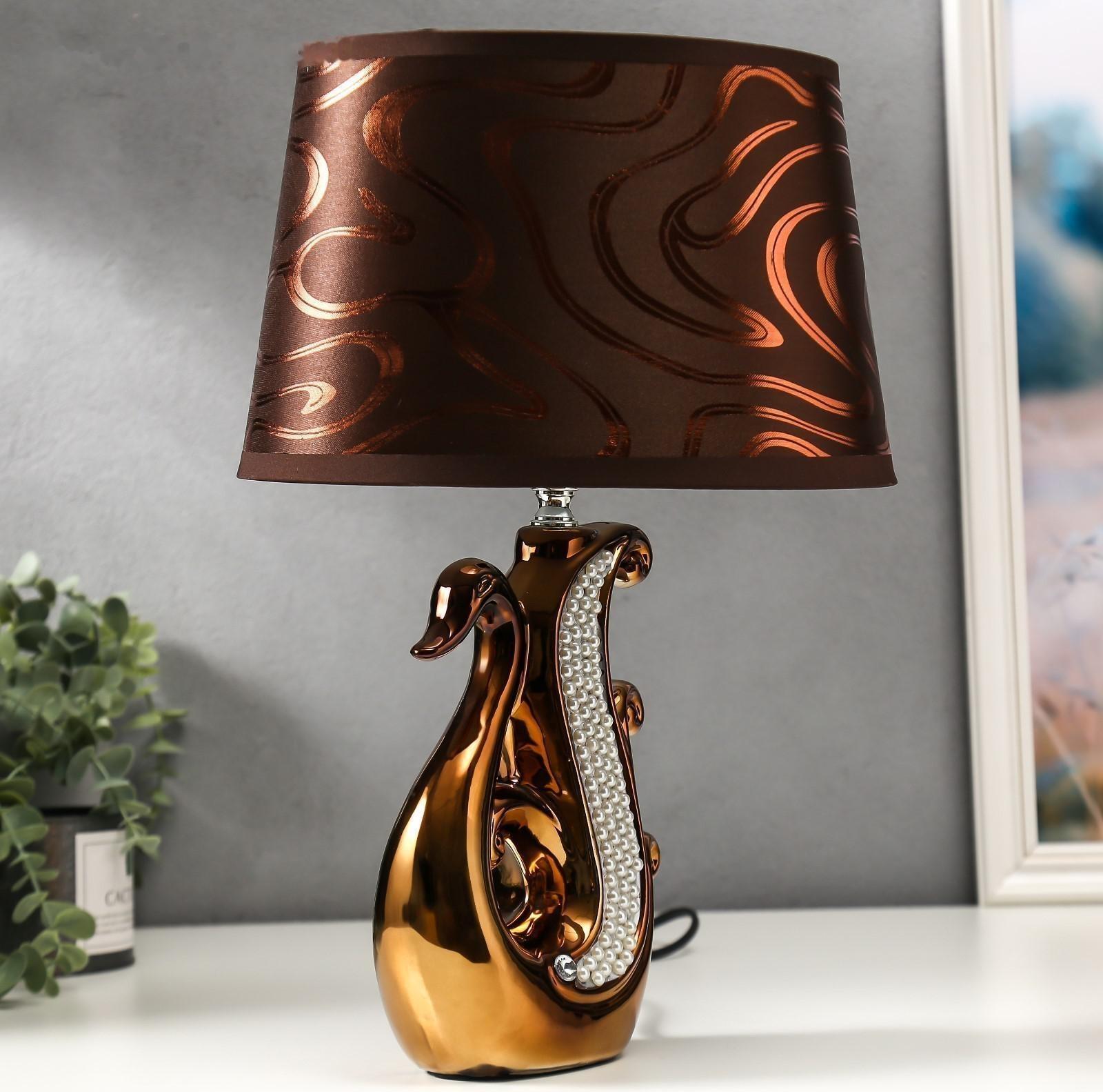 Лампа настольная 16275/1 Е14 40Вт золото 18х24,5х37,5 см