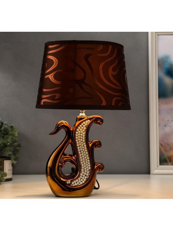 Лампа настольная 16275/1 Е14 40Вт золото 18х24,5х37,5 см