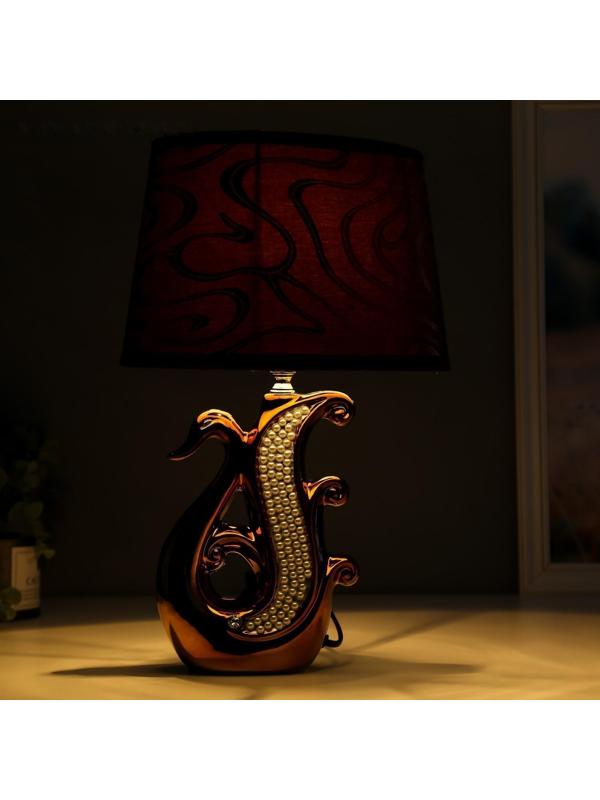 Лампа настольная 16275/1 Е14 40Вт золото 18х24,5х37,5 см