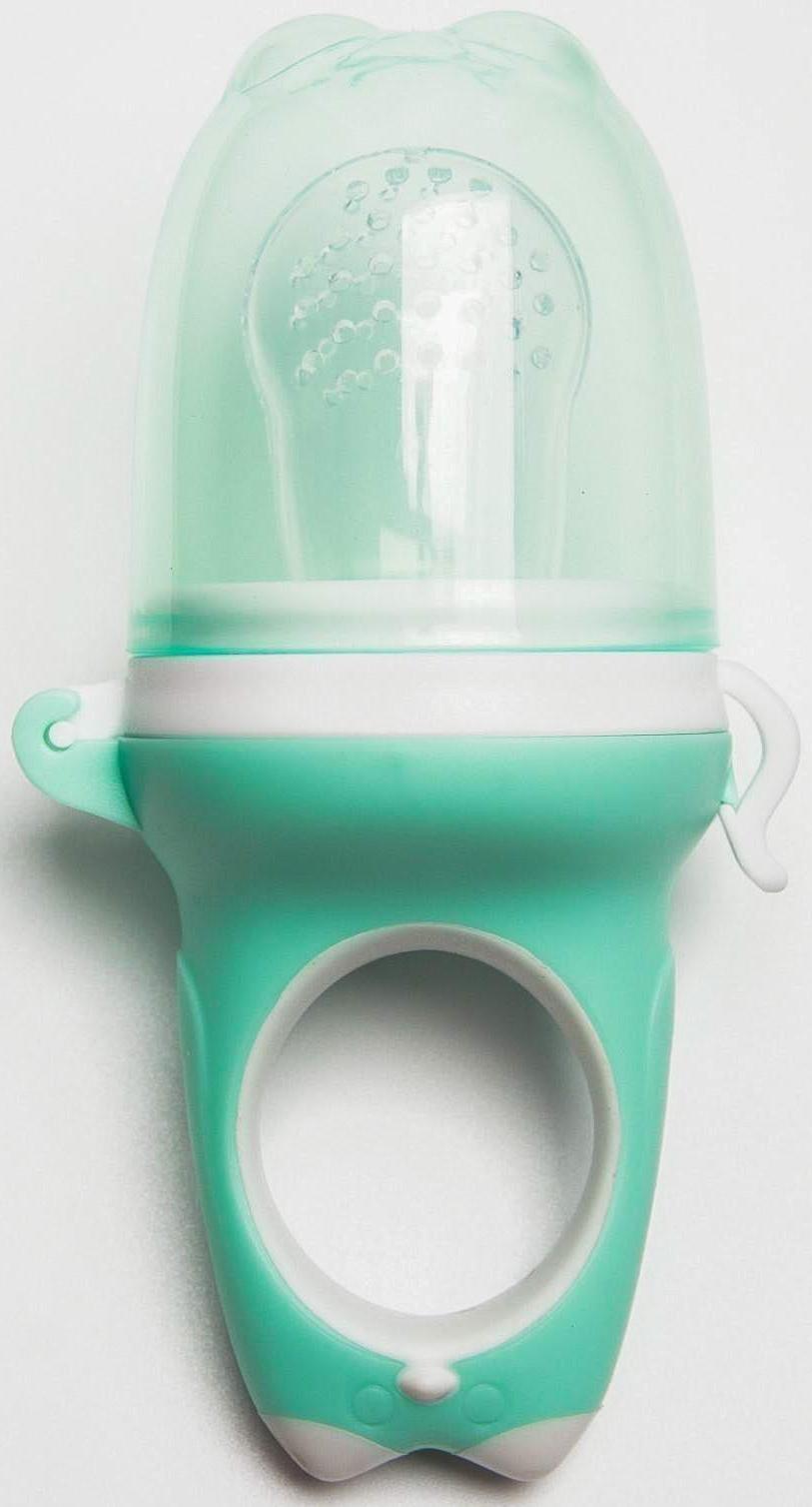 Ниблер для прикорма с силиконовой сеточкой «Дино», цвет МИКС