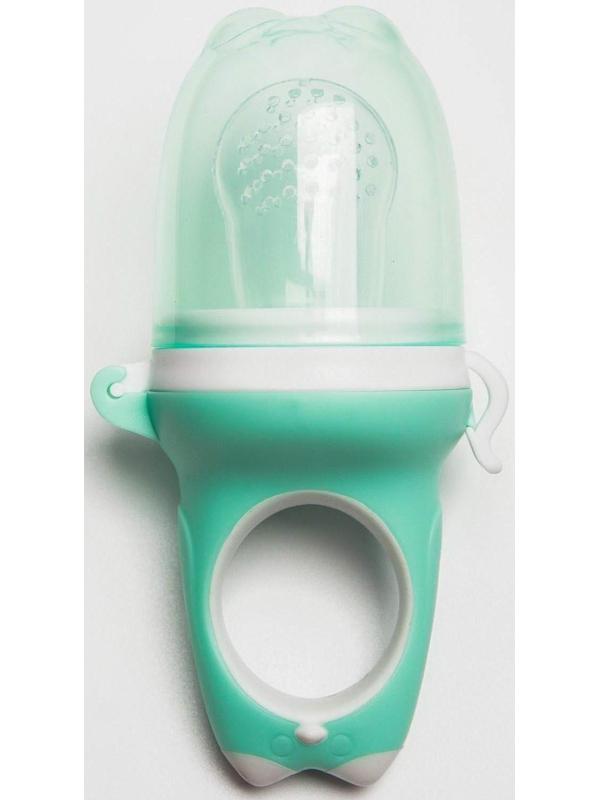 Ниблер для прикорма с силиконовой сеточкой «Дино», цвет МИКС