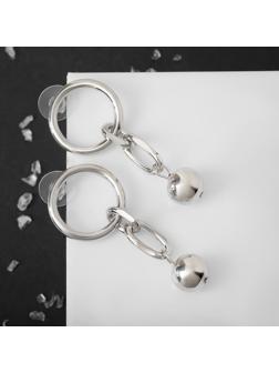 Серьги металл 