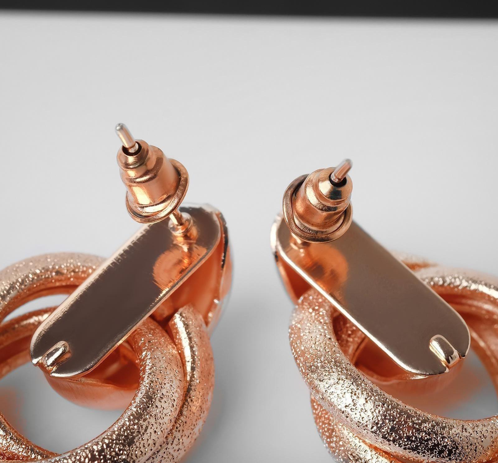 Серьги металл 