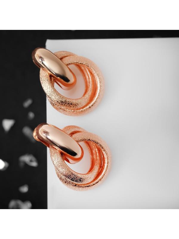 Серьги металл 