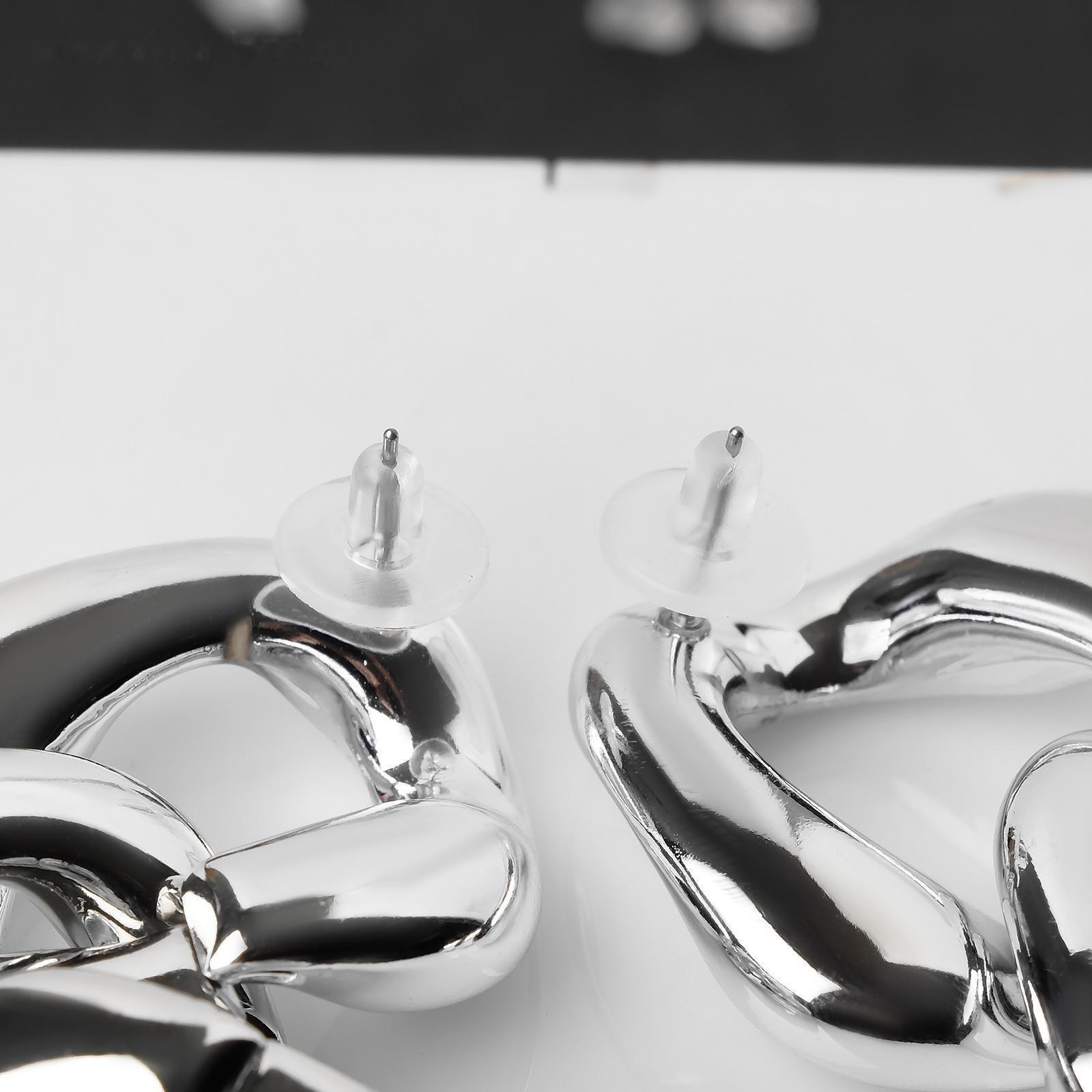 Серьги металл 