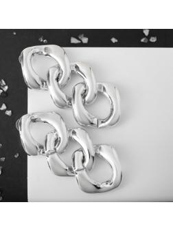 Серьги металл 