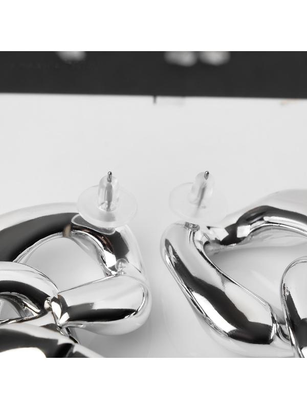 Серьги металл 