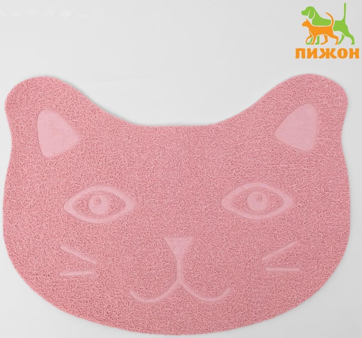 Коврик 2-в-1 под миску/туалет животных 