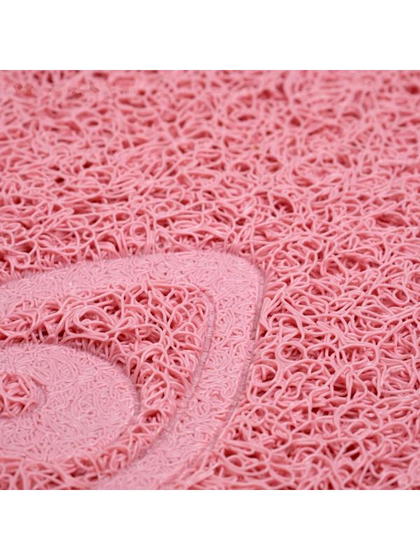 Коврик 2-в-1 под миску/туалет животных 