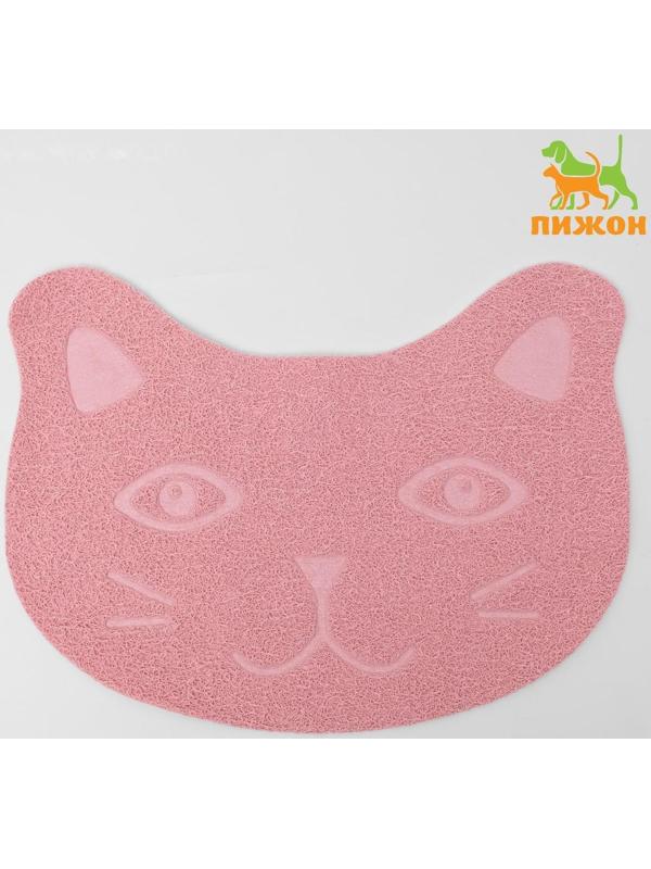 Коврик 2-в-1 под миску/туалет животных 