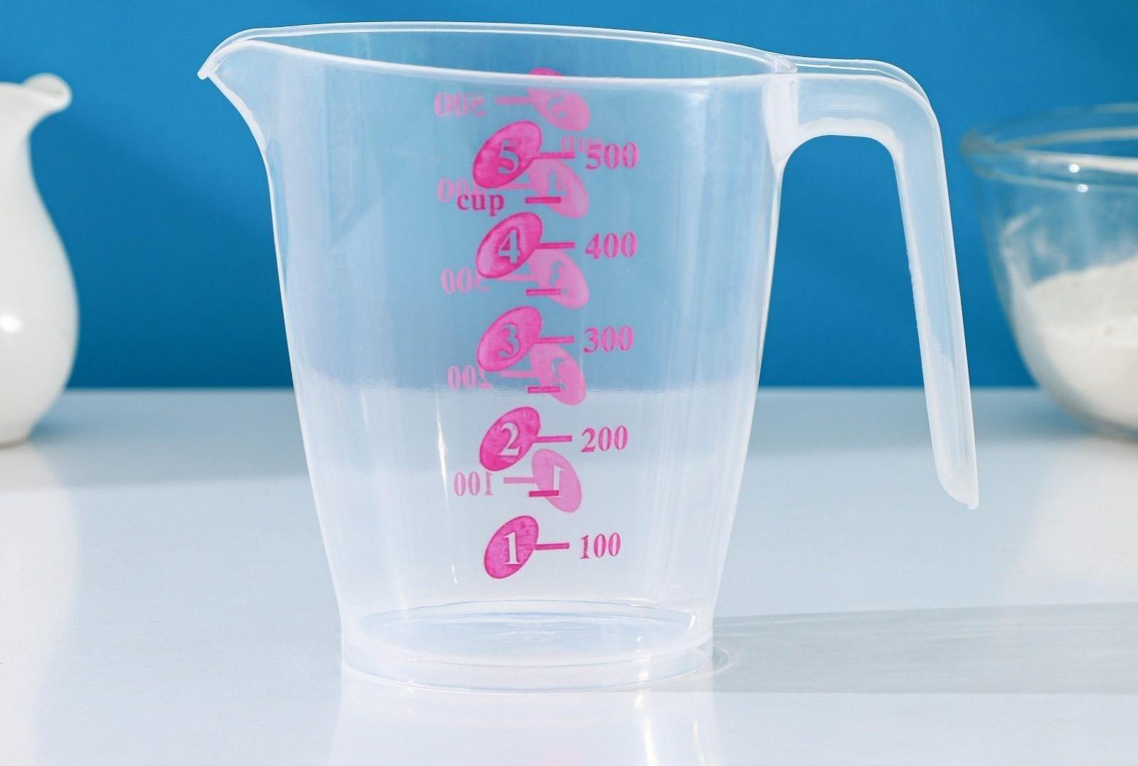 Кувшин мерный «Колор», 500 мл, цвет МИКС