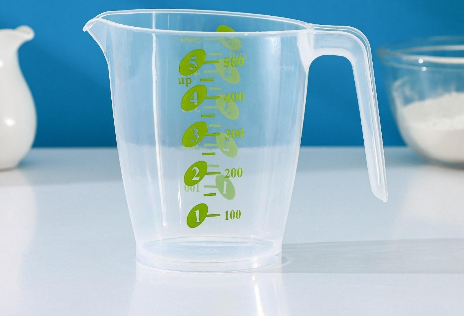 Кувшин мерный «Колор», 500 мл, цвет МИКС