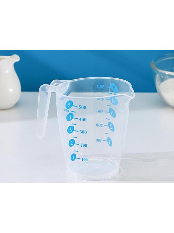 Кувшин мерный «Колор», 500 мл, цвет МИКС