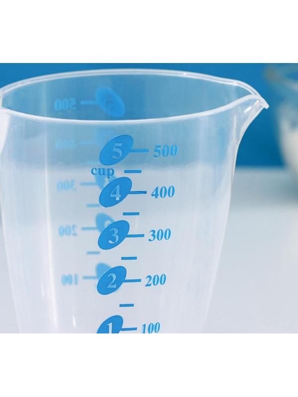 Кувшин мерный «Колор», 500 мл, цвет МИКС