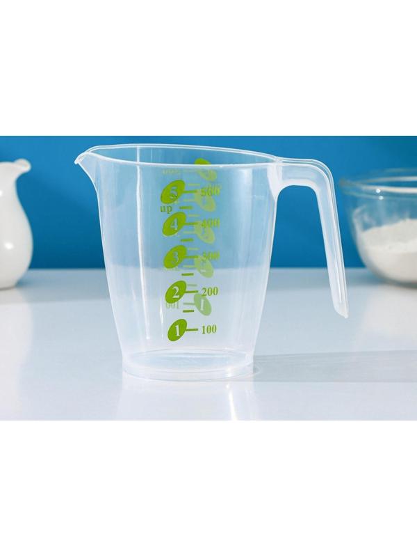 Кувшин мерный «Колор», 500 мл, цвет МИКС