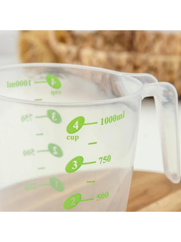 Кувшин мерный «Колор», 1000 мл, цвет МИКС