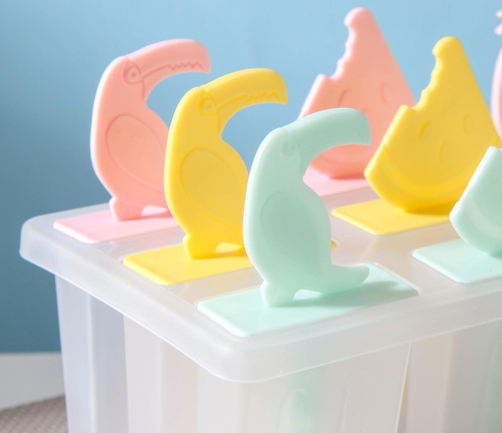 Форма для мороженого «Фрукты», 17,5×9×11 см, 9 ячеек, цвет МИКС