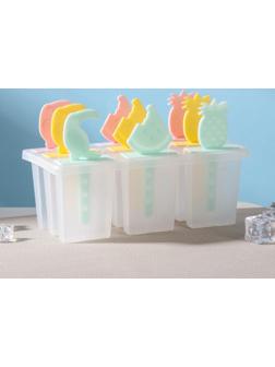 Форма для мороженого «Фрукты», 17,5×9×11 см, 9 ячеек, цвет МИКС