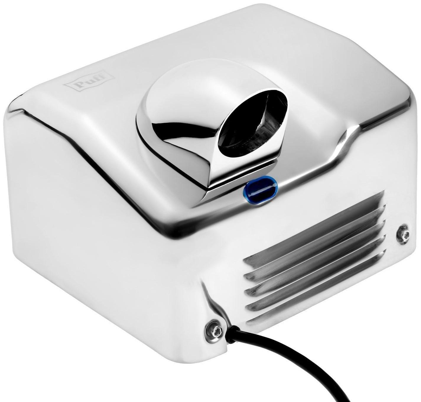 Сушилка для рук Puff-8843, 2.3 кВт, 258х232х200 мм, хром