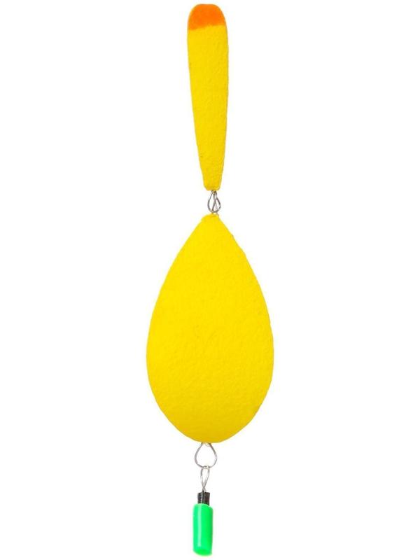 Поплавок двойной №4, цвет жёлтый