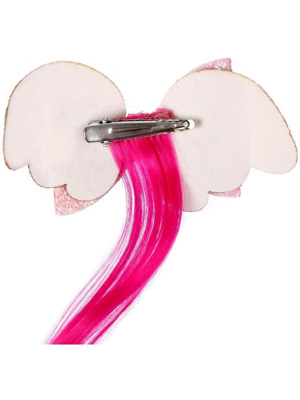 Зажим «Хвостик с бантиком», цвета МИКС