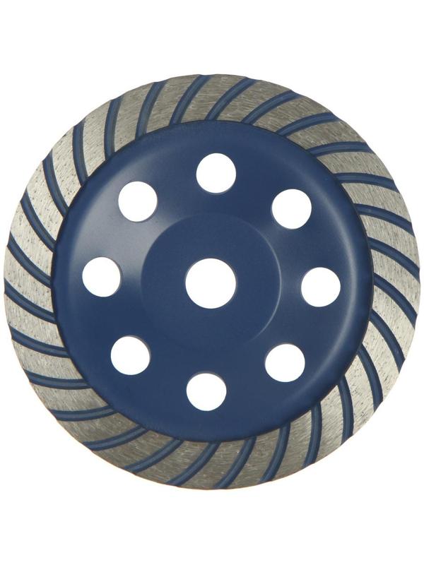 Чашка алмазная зачистная ТУНДРА, TURBO, 180 мм