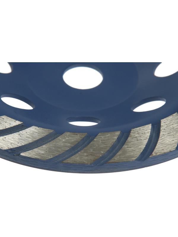 Чашка алмазная зачистная ТУНДРА, TURBO, 180 мм