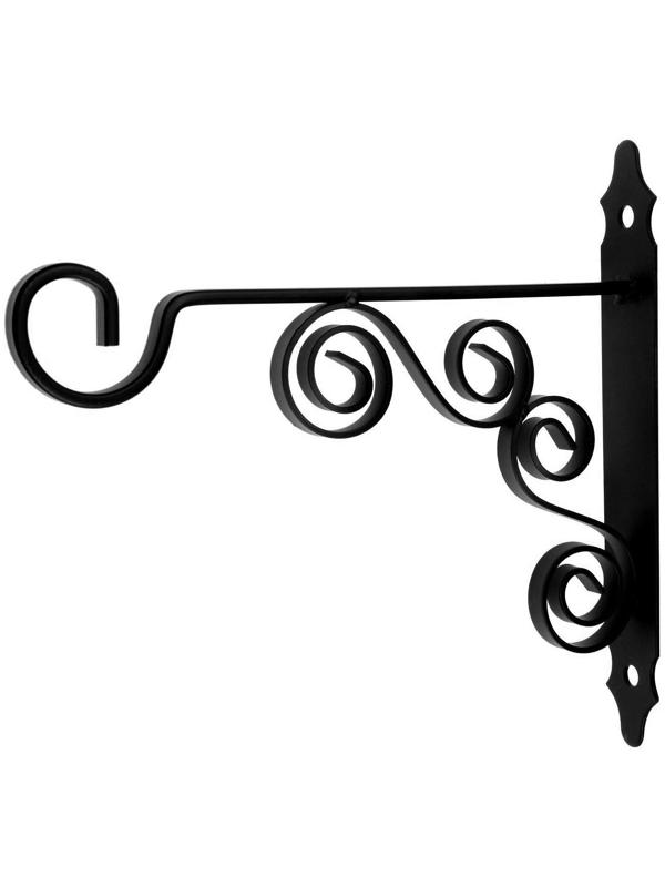 Кронштейн для кашпо мод.9  30 см, черный