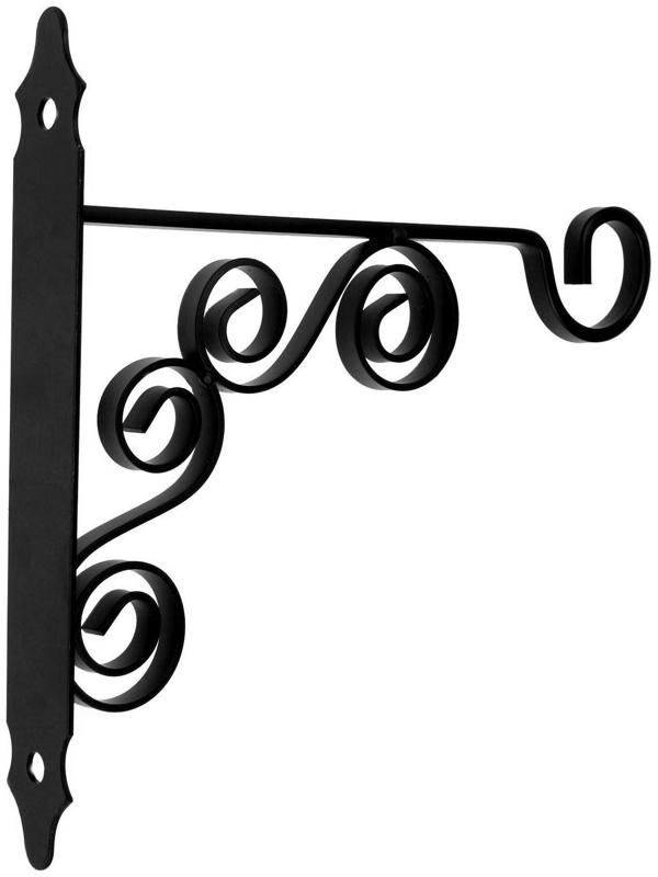 Кронштейн для кашпо мод.9  30 см, черный