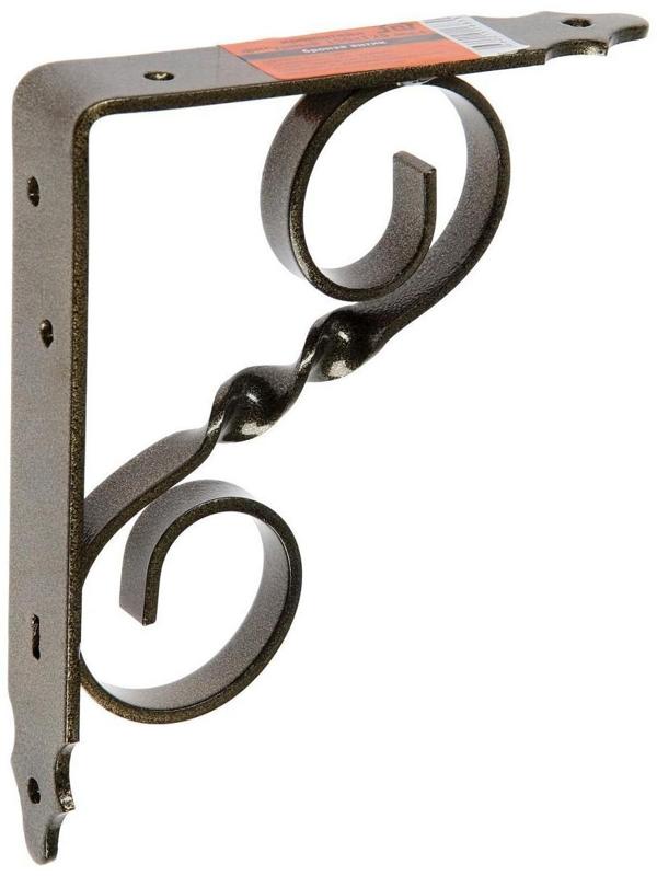 Кронштейн фигурный 150х125 мод.4, античная бронза