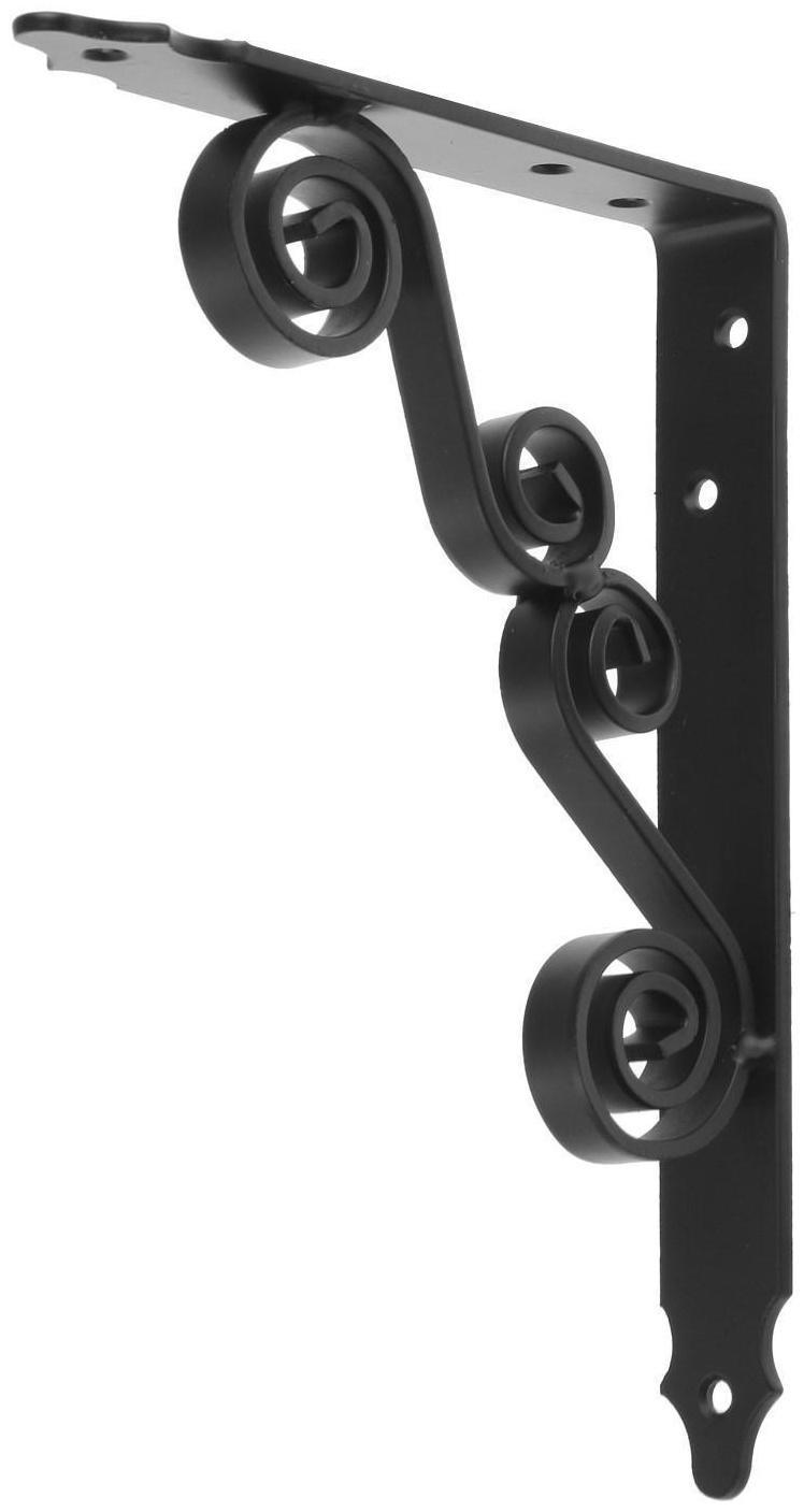 Кронштейн фигурный 200х150 мод.8, черный
