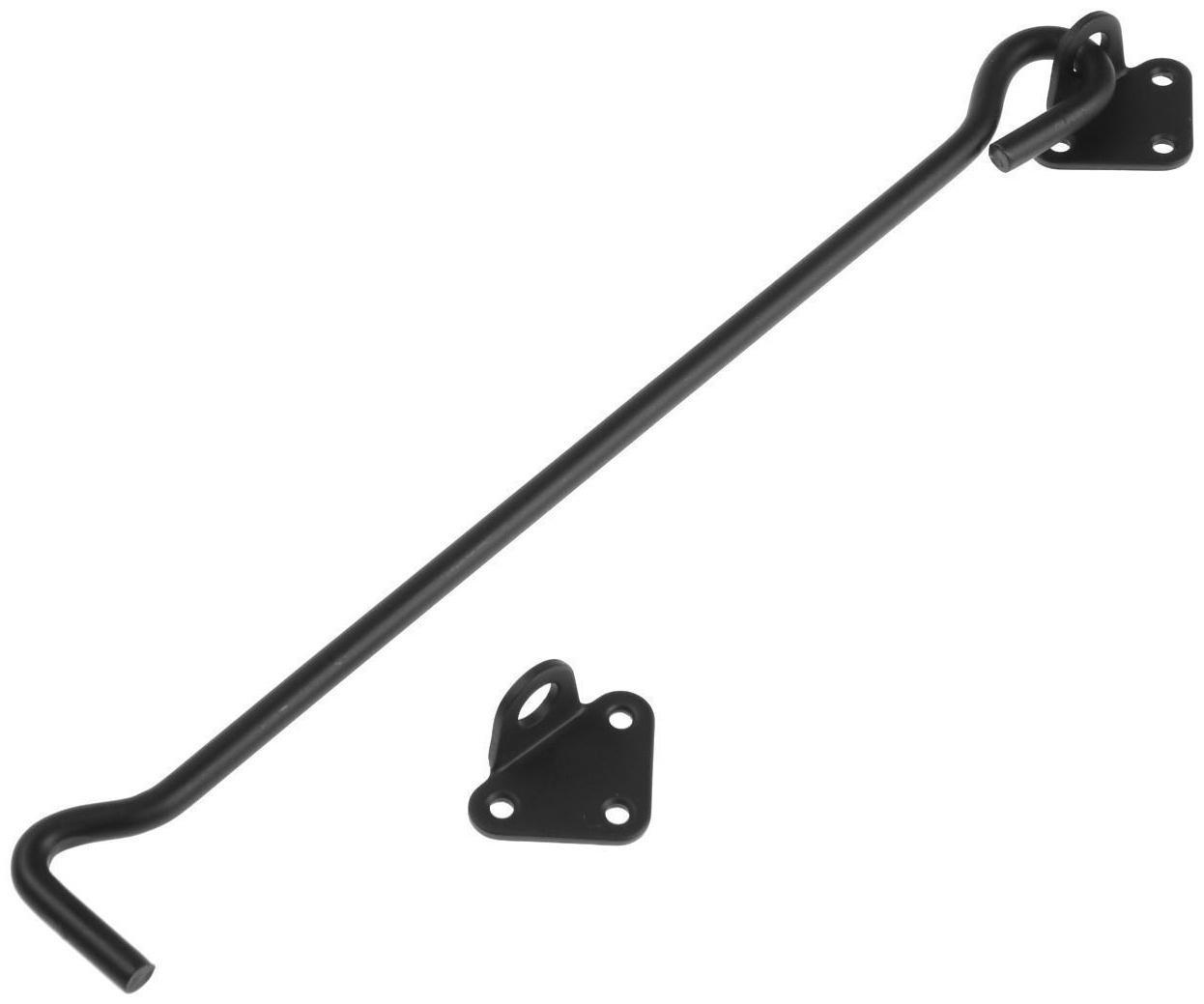 Крючок прутковый 300 мм, черный