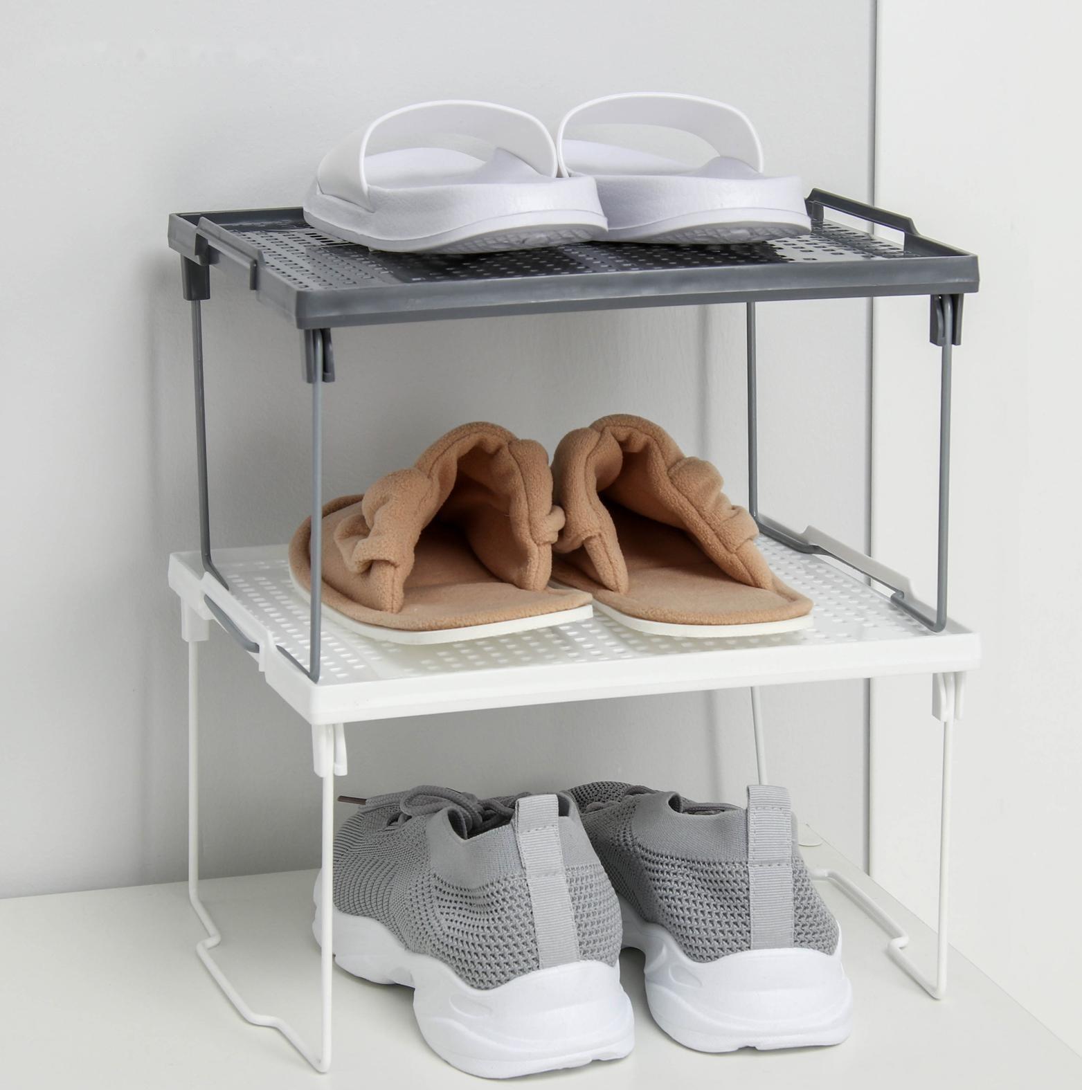 Подставка на металлических ножках «Лофт», 29,5×26×17,2 см, цвет белый