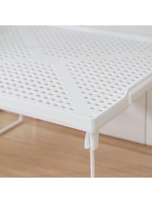 Подставка на металлических ножках «Лофт», 29,5×26×17,2 см, цвет белый