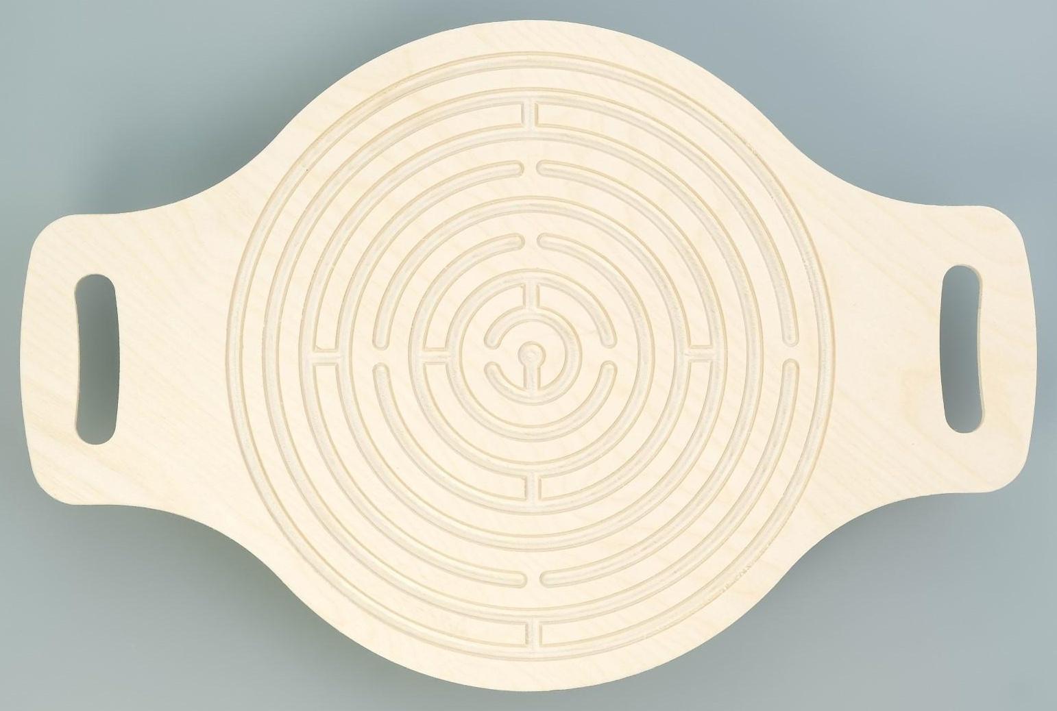 Балансир лабиринт 54х36 см, с шариком