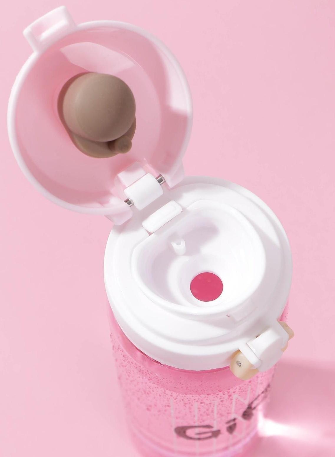 Бутылка для воды Fitness girl, 600 мл