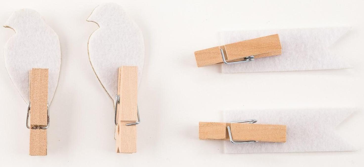 Набор декоративных прищепок 